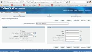 Oracle Sourcing Fundamentals Training  Create RequisitionPart2 [upl. by Adnesor72]