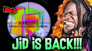 JID IS BACK quot30 Freestylequot REACTION [upl. by Llerrud]