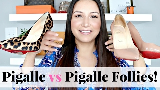 CHRISTIAN LOUBOUTIN  Pigalle vs Pigalle Follies  LuxMommy [upl. by Yeslek]