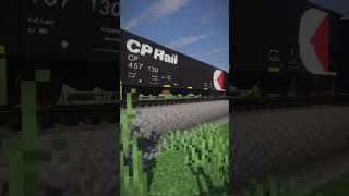 Minecraft Railfanning Fast Empty Hoppers [upl. by Salesin]