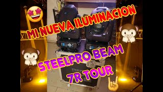 COMPRE LA NUEVA STEELPRO BEAM 7R TOUR PERO VENDI MIS OTRAS 7R POR PESADAS [upl. by Dirgis]