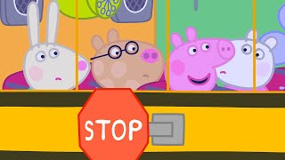 The New School Bus 🚌  Peppa Pig Tales Full Episodes [upl. by Viking25]