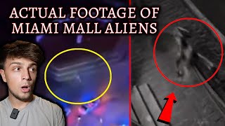 Actual NEW FOOTAGE Of Miami Mall ALIENS  NEW FOOTAGE From INSIDE Mall and MORE Police Statements [upl. by Edmead]