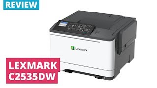 Printerland Review Lexmark C2535dw A4 Colour Laser Printer [upl. by Kitrak984]