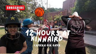 12 hours at kinnaird college stalls cricket Basketball 🏀 [upl. by Brote]