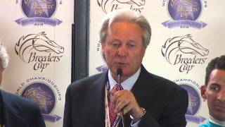 Marathon Press Conference Breeders Cup 2012 [upl. by Yrrej]