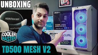 MONTEI UM NOVO PC NO GABINETE TD500 MESH V2 DA COOLER MASTER [upl. by Amolap764]