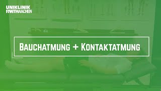 Atemtraining Bauchatmung amp Kontaktatmung [upl. by Atsahc]