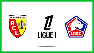 Lens vs Lille Résumé Buts  Ligue 1 2425 [upl. by Willyt]