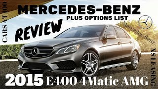 REALLY NICE 2015 MERCEDES E400  REVIEW OF A FAMOUS E CLASS BENZ [upl. by Lovmilla]