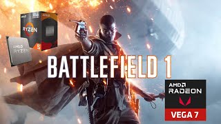 Rendimiento Battlefield 1 con Ryzen 5 5600g gráficos integrados [upl. by Mirna123]