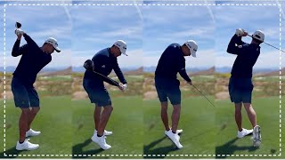 Collin Morikawa Amazing Golf Swings DTL Slow Motion [upl. by Ameehsat]