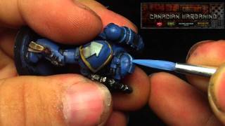 How to paint Miniatures Assault on Black Reach The space marines [upl. by Steiner]