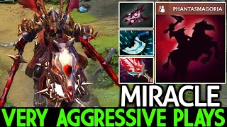 MIRACLE Chaos Knight Very Aggressive Plays with Orchird Build Dota 2 [upl. by Ailehc769]