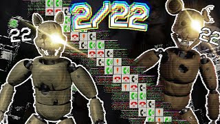 Hardest 222 Faulty Equipment Verified FNaC2 Custom Night [upl. by Srednas]