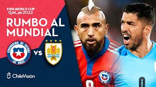 CHILE 0  2 URUGUAY  Clasificatorias Qatar 2022 ⚽️🏆 [upl. by Hakvir]