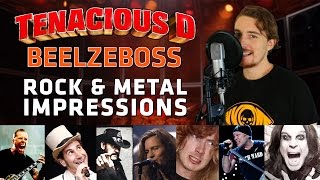 Nico Borie  Tenacious D  Beelzeboss ROCK amp METAL IMPRESSIONS COVER [upl. by Elime]