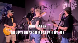 EruptionYou Really Got Me  Van Halen live at Vangarde Arts  Sioux City IA [upl. by Oloapnaig]