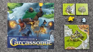 WHAT’S NEW Carcassonne Expansion 11 Ghosts Castles amp Cemeteries plus PLAYTHROUGHRANKING [upl. by Meri709]