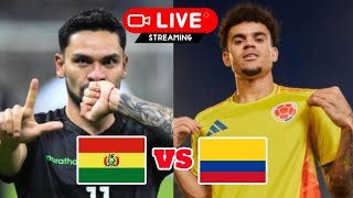 Bolivia vs Colombia hoy en vivo [upl. by Kcinemod]