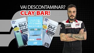 Descontaminação de pintura Tudo sobre clay bar [upl. by Patricio321]