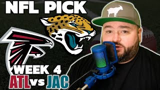 Falcons vs Jaguars Week 4 NFL Picks  Kyle Kirms Predictions  The Sauce Network [upl. by Aiekat]