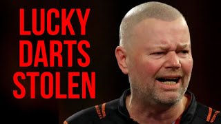 Raymond van Barnevelds LUCKY DARTS STOLEN From Stage [upl. by Nylirej]