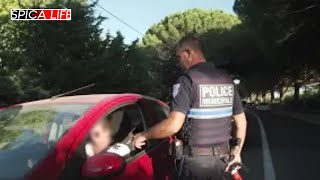 Traque à Fréjus  policiers vs voleurs de voitures [upl. by Nazar]