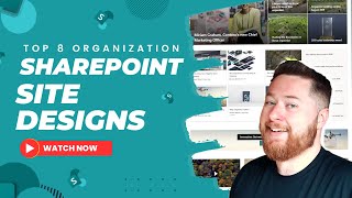 Top 8 SharePoint Designs for Organisations in 2023  SharePoint Intranet Examples [upl. by Campbell]