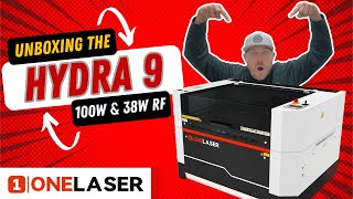 ALL NEW Hydra 9 Co2 Laser by OneLaser  Unboxing amp Features Walkthrough [upl. by Richman]