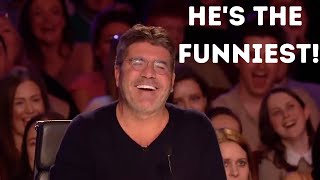 Funniest Audition On BGT  He Makes Everyone LAUGH OS HARD On His Jokes Hilarious [upl. by Sonny]