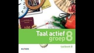 Taal Actief 4 groep 8 thema 1 les 2 voltooid deelwoord als bijvoeglijk naamwoord [upl. by Epoillac]