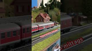 Regionalbahn mit Br216 mittags in Bruderstadt [upl. by Torey]