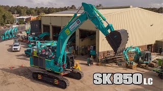 Take a tour of the Kobelco SK850LC [upl. by Rhea453]