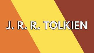 J R R TOLKIEN  Pronúncia do nome [upl. by Ahsekyt]