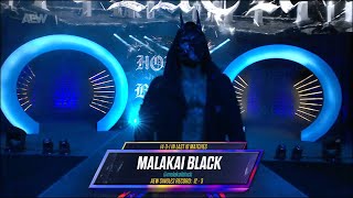 Malakai Black Entrance  AEW Dynamite November 06 2024 [upl. by Gamages]