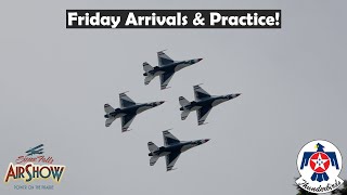 2023 Sioux Falls Airshow  Friday Arrivals amp Practice [upl. by Marybeth]