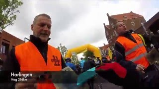 FietsElfStedentocht 2016 met Saskia Erik Tonny en Koos [upl. by Gautious]