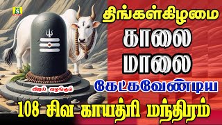 திங்கள்கிழமை காலை மாலை கேளுங்கள் 108 சிவ சிவன் போற்றி மந்திரம் 108 sivagayathri manthram [upl. by Orabelle796]