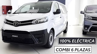 🔋 Furgoneta Toyota PROACE ELÉCTRICA combi 6 PLAZAS 🚐 en ourense [upl. by Gerianna]