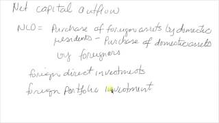 QC Econ 101 Net Capital Outflow NCO [upl. by Wind]