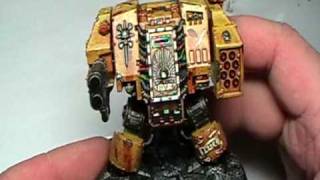 Imperial Fist Cybot  Dreadnought [upl. by Nosyarg]