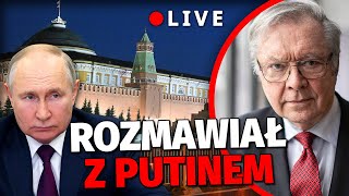 Krzysztof ZANUSSI o UKRAINIE ROSJI i SPOTKANIU z Putinem Raport NA ŻYWO [upl. by Llednor]