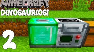 Minecraft SERIE DE MODS SUPER DINOSAURIOS MADAFAKAS 2 Cap2 [upl. by Airahs]