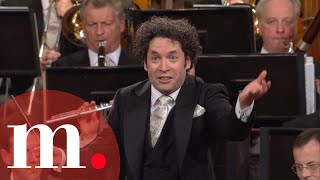 The 2017 Vienna Philharmonic New Years Concert with Gustavo Dudamel [upl. by Aiderfla]