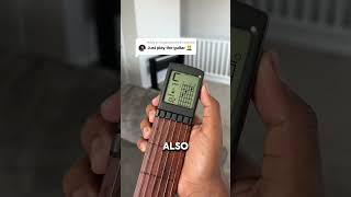 Replying to morganwallen the portable cord pressor might be better ir guitartok guitarbeginner [upl. by Ainosal115]