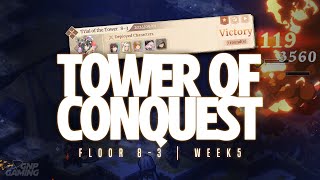 Sword of Convallaria  Tower of Conquest 83 WEEK 5 [upl. by Guilbert]