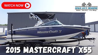 2015 Mastercraft X55 Walkaround and Review [upl. by Aneloaup]