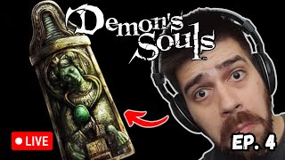 🔴 Hunting DEMONS in TOWER OF LATRIA  Demons Souls PS3  Blind Playthrough  Ep 4 [upl. by Adriene]