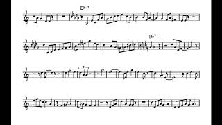 Miles Davis ¨So What¨  Trumpet Solo Transcription C [upl. by Newbold]